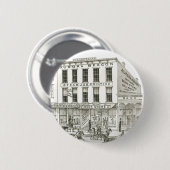 Aurora Illinois Aurora Beacon News 1871 Stone Lith Button (Vorne & Hinten)