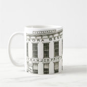 Aurora Illinois Aurora Beacon News 1871 Stone Lith Kaffeetasse (Links)