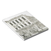 Aurora Illinois Aurora Beacon News 1871 Stone Lith Notizblock (angewinkelt)