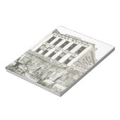 Aurora Illinois Aurora Beacon News 1871 Stone Lith Notizblock (Rotiert)