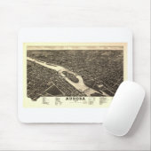 Aurora, Illinois im Jahre 1882 Mousepad (Mit Mouse)