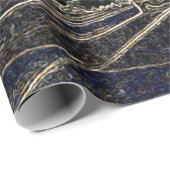 Aurora Illinois South Broadway Neon Art 1920 Geschenkpapier (Rolleneckpunkt)