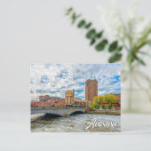 Aurora, Illinois, USA Feiertagspostkarte (Stehend Vorderseite)