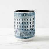 Aurora Illinois Woolen Mills 1871 Tasse (Zentrum)