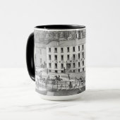Aurora Illinois Woolen Mills 1871 Tasse (Vorderseite Links)