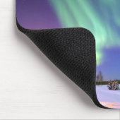 Aurora in Bear See Mousepad (Ecke)