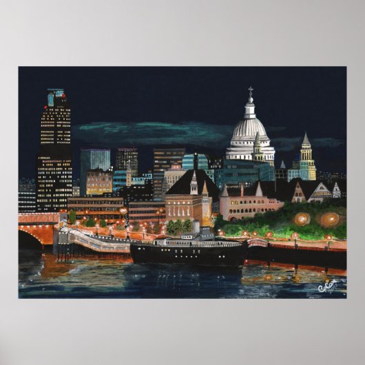 Aurora in London Poster (Vorne)