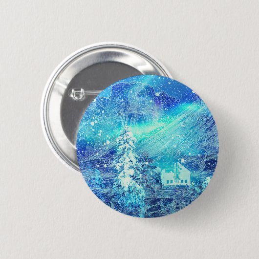 Aurora in Tälern Button (Vorne & Hinten)
