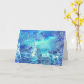 Aurora in Tälern Karte (Gelbe Blume)