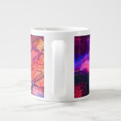 Aurora-Inspired Luxury Art Jumbo-Tasse (Rückseite)