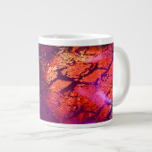 Aurora-Inspired Luxury Art Jumbo-Tasse (Vorderseite Rechts)