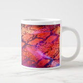 Aurora-Inspired Luxury Art Jumbo-Tasse (Rechts)