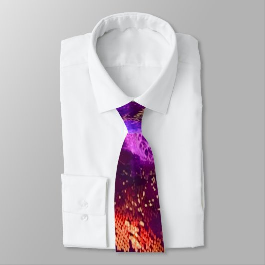 Aurora-Inspired Luxury Art Krawatte (Gebunden)