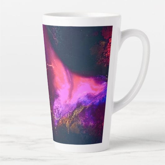 Aurora-Inspired Luxury Art Milchtasse (Rechts)