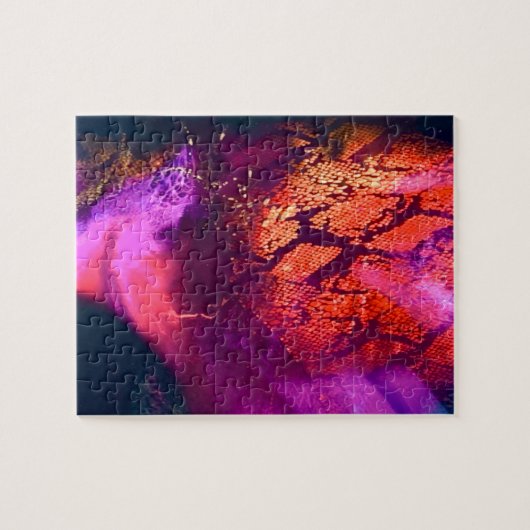Aurora-Inspired Luxury Art Puzzle (Horizontal)
