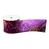 Aurora-Inspired Luxury Art Satinband (Spule)