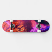 Aurora-Inspired Luxury Art Skateboard (Horizontal)