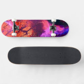 Aurora-inspirierte Luxus-Kunst Skateboard (Horizontal)