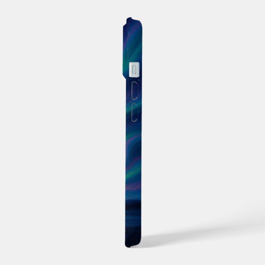 Aurora iPhone Case - elegant & Atemberaubend iPhone 15 Hülle (Linke Seite)
