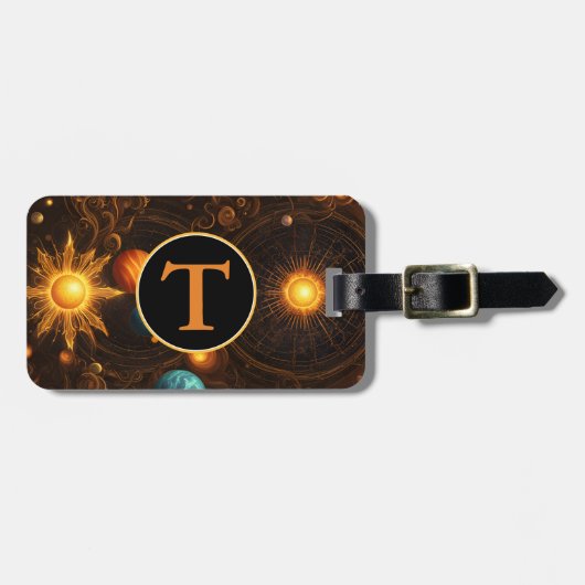 Aurora-Klage Gepäckanhänger (Vorderseite horizontal)