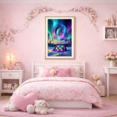 Aurora Letter Q Poster | Kunst der Nordlichter