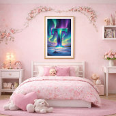 Aurora Letter T Poster | Kunst der Nordlichter