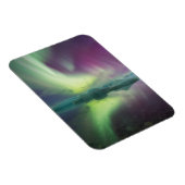 Aurora Lights in Lagoon | Jokulsarlon, Island Magnet (Rechte Seite)