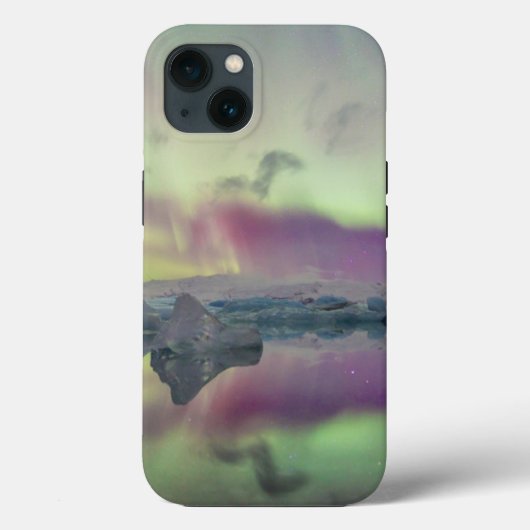 Aurora Lights Reflect Lagoon | Island Case-Mate iPhone Hülle (Rückseite)