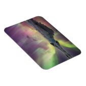 Aurora Lights Reflektion in Lagoon Magnet (Rechte Seite)