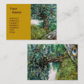 AURORA/MAGIC TREM, grün, blau, gelb Visitenkarte (Vorne/Hinten)