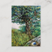 AURORA/MAGIC TREM, grün, blau, gelb Visitenkarte (Rückseite)