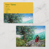 AURORA/MAGIC TREM, grün, blau, gelb Visitenkarte (Vorne/Hinten)