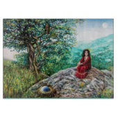 AURORA/MAGIC TREM, grün, blau, Schneidebrett (Vorderseite)