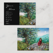 AURORA/MAGIC TREM, grün, blau, schwarz Visitenkarte (Vorne/Hinten)