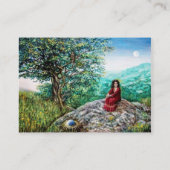 AURORA/MAGIC TREM, grün, blau, schwarz Visitenkarte (Rückseite)