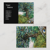 AURORA/MAGIC TREM, grün, blau, schwarz Visitenkarte (Vorne/Hinten)