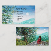 AURORA/MAGIC TREM, grün, blau Visitenkarte (Vorne/Hinten)