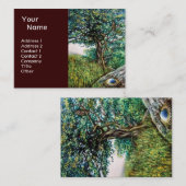 AURORA/MAGIC TREM, grün, blau Visitenkarte (Vorne/Hinten)