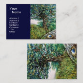 AURORA/MAGIC TREM, grün, blau Visitenkarte (Vorne/Hinten)