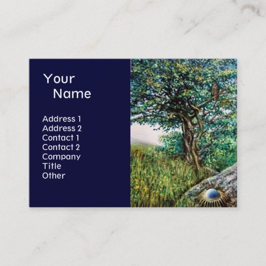 AURORA/MAGIC TREM, grün, blau Visitenkarte (Vorderseite)