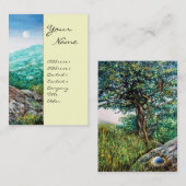 AURORA/MAGIC TREM, grün, blau, weiß Visitenkarte (Vorne/Hinten)