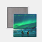 Aurora Magnet (Vorderseite/Rückseite)