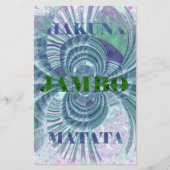 Aurora Matata Kunstdruckerei Briefpapier (Vorderseite)