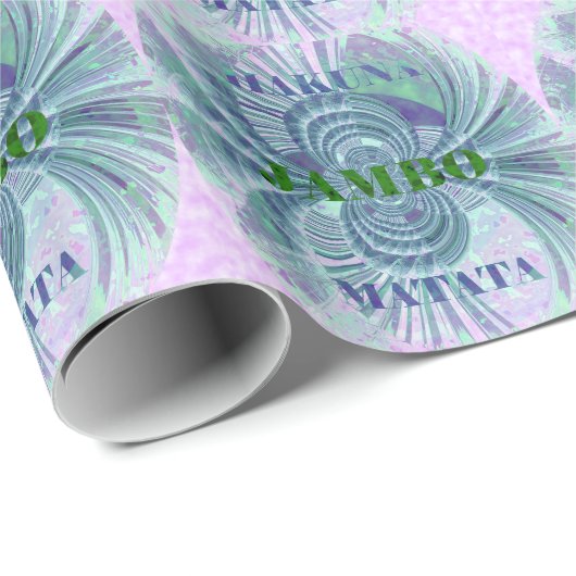 Aurora Matata Kunstdruckerei Geschenkpapier (Rolleneckpunkt)