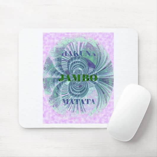 Aurora Matata Kunstdruckerei Mousepad (Mit Mouse)