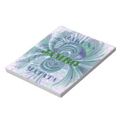 Aurora Matata Kunstdruckerei Notizblock (Rotiert)