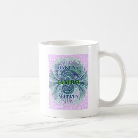 Aurora Matata Kunstprint Kaffeetasse (Rechts)