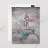Aurora Mermaid Postkarte (Vorne/Hinten)