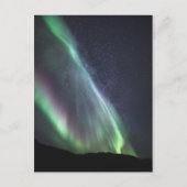 Aurora Milky Way Postkarte (Vorderseite)