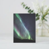Aurora Milky Way Postkarte (Stehend Vorderseite)